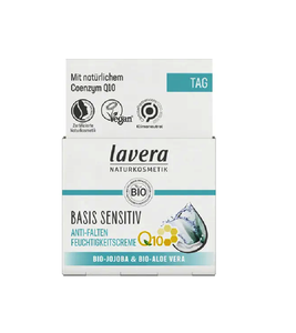 Lavera Basic Sensitive Anti-Wrinkle Moisturizing Q10 Day Cream - 50 ml