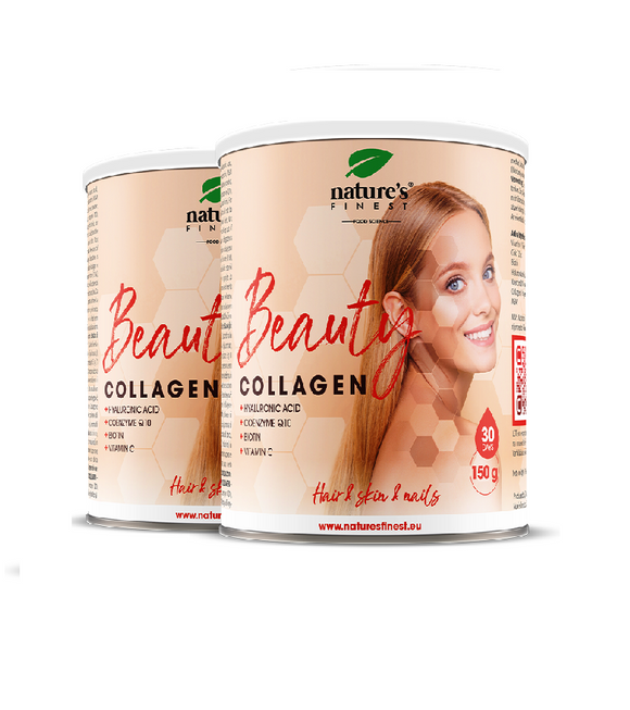 2xPack Nature's Finest BEAUTY COLLAGEN WITH HYALURON - 300 g