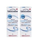 2xPack Bestview Soft Monthly Contact Lenses - 17 Varieties