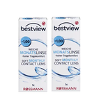 2xPack Bestview Soft Monthly Contact Lenses - 17 Varieties