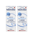 2xPack Bestview Soft Monthly Contact Lenses - 17 Varieties
