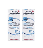 2xPack Bestview Soft Monthly Contact Lenses - 17 Varieties