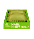 2xPack Speick Natural Cosmetics Bergamot Hair & Body Bar Soap - 250 g