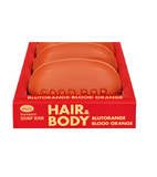 2xPack Speick Natural Cosmetics Bionatur Blood Orange Hair & Body Soap Bar - 250 g