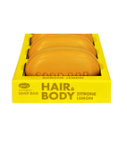 2xPack Speick Natural Cosmetics Bionatur Lemon Soap Bar Solid Shampoo - 250 g