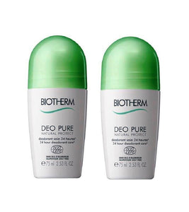 2xPack BIOTHERM Deo Pure Natural Protect Roll-on - 150 ml