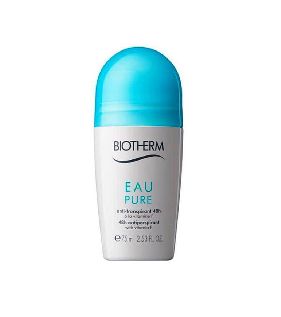 Biotherm Eau Pure 48h Antiperspirant Deo Roll-On - 75ml