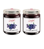 2xPack Grashoff Blueberry Jam Extra Spread - 500 g
