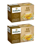 2xPack Bünting Organic Fennel-Anise-Caraway Tea - 40 Tea Bags