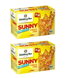 2xPack Bünting Organic Sunny Black Lemon Tea - 40 Tea Bags