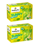 2xPack Bünting Organic Tea Sunny Lemon-Mint - 40 Tea Bags