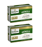 2xPack Bünting Green Gold Tea - 100 Tea Bags
