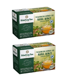 2xPack Bünting Premium Organic Green Nana Mint Tea - 40 Tea Bags