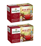 2xPack Bünting Tea Red Apple - 40 Tea Bags