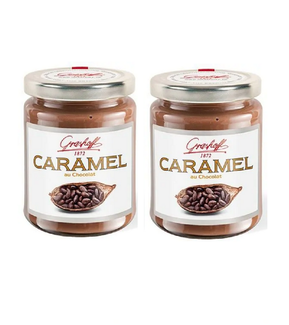 2xPack Grashoff Caramel au Chocolate Spread - 500 g