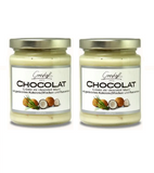 2xPack Grashoff White Chocolate with Coconut and Rum Flavor Spread - 500 g