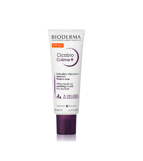 Bioderma Cicabio Face Cream+ SPF 50+ - 40 ml