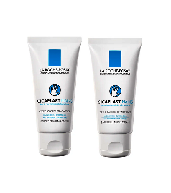 2xPack La Roche-Posay Cicaplast Mains Renewing Hand Cream - 100 ml