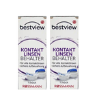 2xPack Bestview Contact Lens Cases