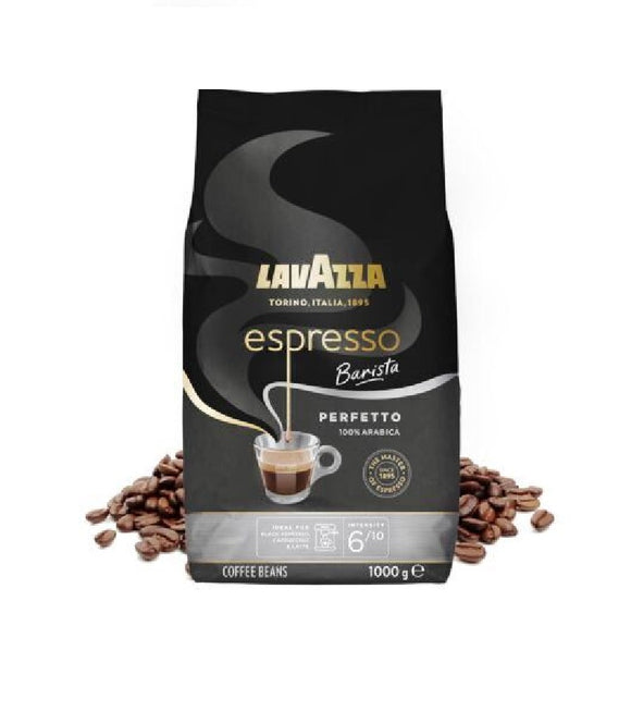 LAVAZZA Barista Espresso Coffee Whole Beans - 1000 g