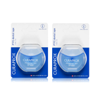 2xPack Curaprox PTFE Dental Tape DF 820 Dental Cleaning Tape - 70 m