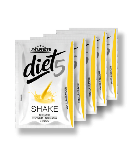 Layenberger DIET5 SHAKE POWDER 5s Daily Ration - Vanilla - 235 g