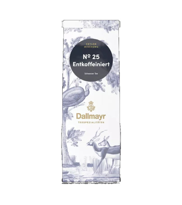 DALLMAYR No. 25 Decaffeinated Ceylon Blend Loose Black Tea - 100 g