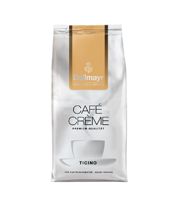Dallmayr Café Crème Ticino Vending & Office Whole Coffee Beans - 1 kg