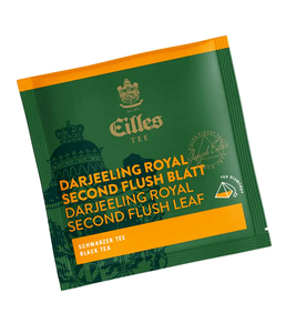 Eilles Tea DARJEELING ROYAL Second Flush Leaf in Pyramid Bags - 50 Pcs