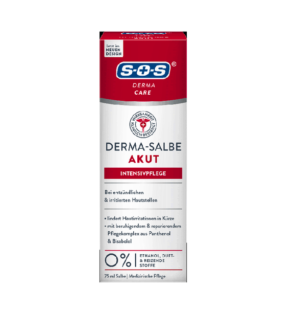 SOS Acute Skin Ointment without Ethanol or Perfumes - 75 - ml