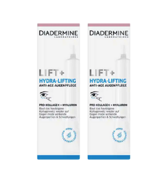 2xPack Diadermine Lift+ Hydra-Lifting Eye Contour - 30 ml