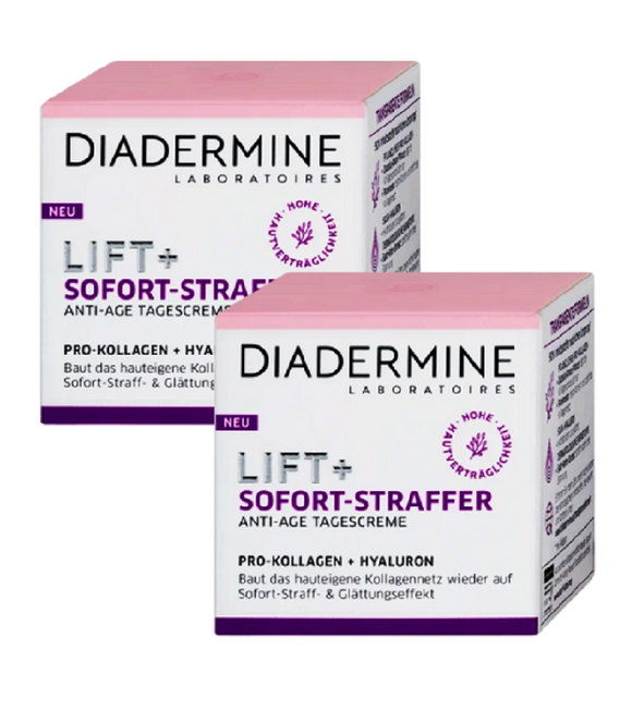2xPack Diadermine Lift+ Instant Firmer Anti-Age Day Cream - 100 ml