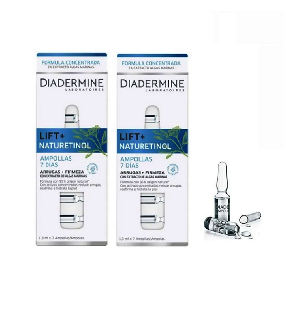 2xPack Diadermine Lift+ PHYTINOL Anti-Aging Ampoules - 30 ml