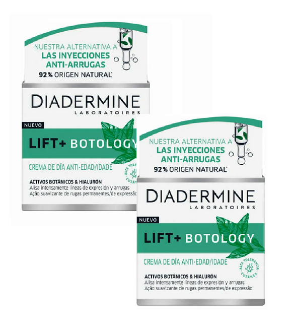 2xPack DIADERMINE Anti-Age Lift+ Botology Day Creams - 100 ml