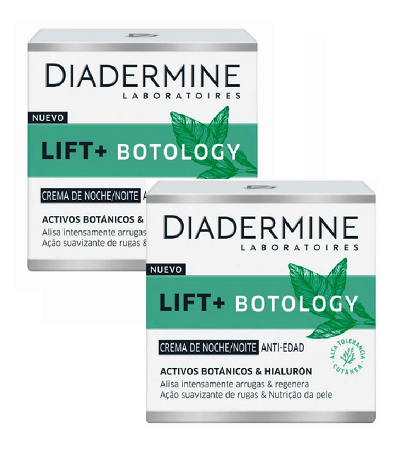 2xPack DIADERMINE Anti-Age Lift+ Botology Night Creams - 100 ml