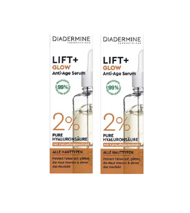 2xPack Diadermine Lift+ Glow Anti-Age Serum - 60 ml