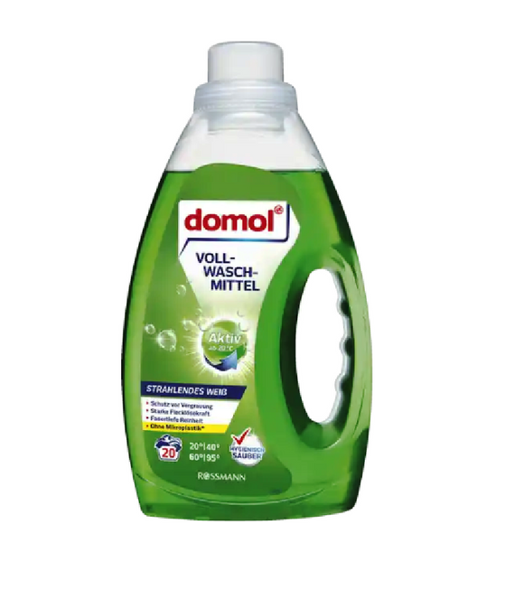 Domol Brilliant White Heavy-Duty Liquid Detergent 20 WL
