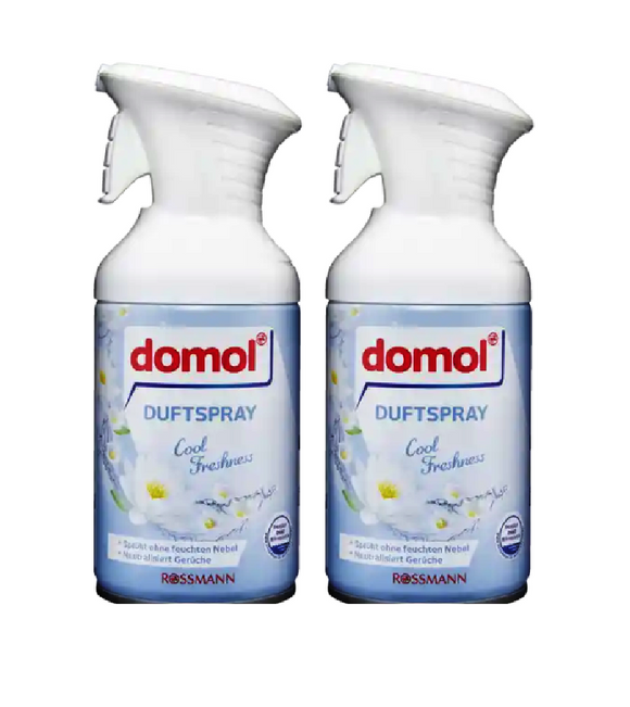 2xPack Domol Fragrance Room Spray - Cool Freshness - 500 ml