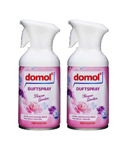 2xPack Domol Fragrance Room Spray - Flower Garden - 500 ml