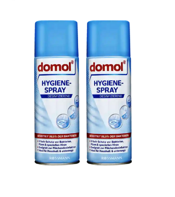 2xPack Domol Hygiene Spray - 800 ml