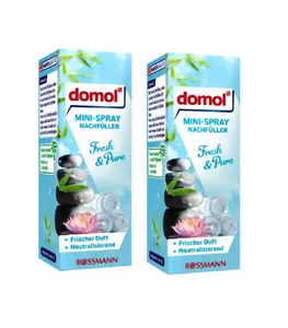 2xPack Domol Mini Spray Air Freshners Refills - 5 Varities