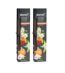 2xPack Domol Orange Blossom & Peach Room Fragrance Refill Pack - 180 ml