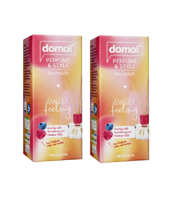 2xPack Domol Room Fragrance Perfume & Style Sweet Feeling - 100 ml