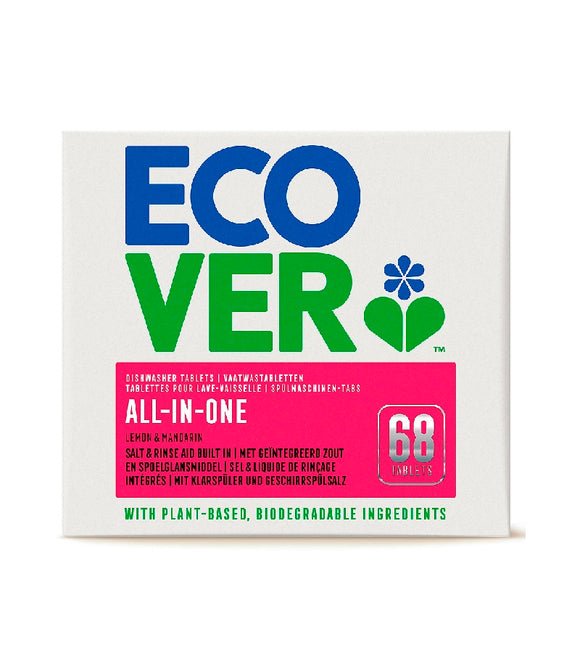 Ecover ALL-IN-ONE DISHWASHER TABS - 68 Pcs