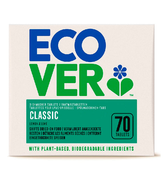 Ecover CLASSIC DISHWASHER TABS - 70 Pcs