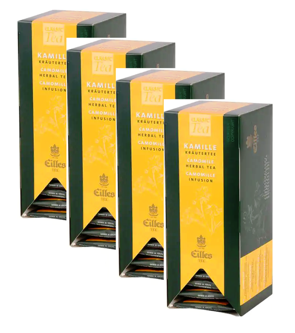 4xPack Eilles Tea CHAMOMILE Economy Pack - 100 Bags