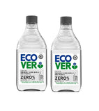 2xPack Ecover ZERO HAND DISHWASHING LIQUID - 900 ml