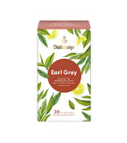 DALLMAYR Earl Grey Black Tea with Bergamot Flavor - 20 Pyramids