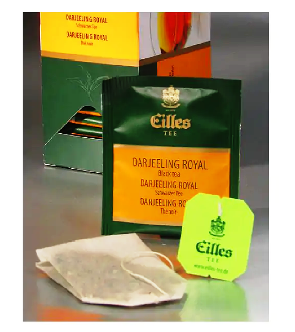 4xPack Eilles Tea Deluxe DARJEELING ROYAL Tea Bags - 100 Bags