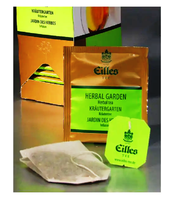 4xPack Eilles Tea Deluxe HERBAL GARDEN Tea Bags - 100 Bags